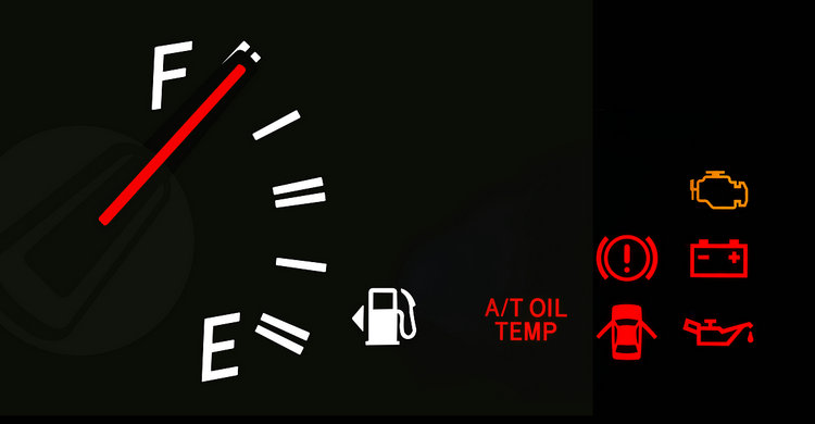 燃油表e和f是什么意思