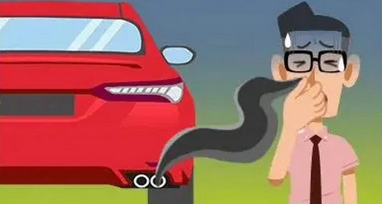汽车尾气有刺鼻的味道是什么原因