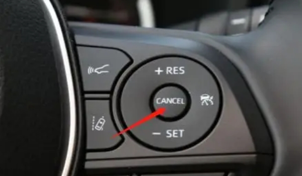 车上的cancel是什么意思 取消定速续航